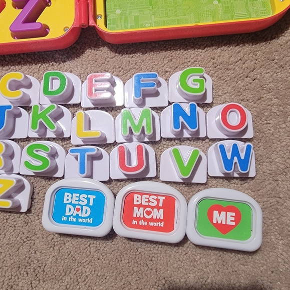 ABC's Leap Frog Phonics Learning Toy and Sesame Street Letters carrying Case - Picture 8 of 14